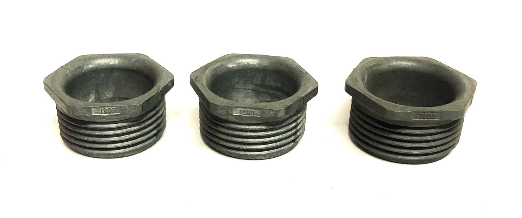 Appleton 1 Inch Chase Nipple 7203 (CN-100) [Lot of 3] NOS