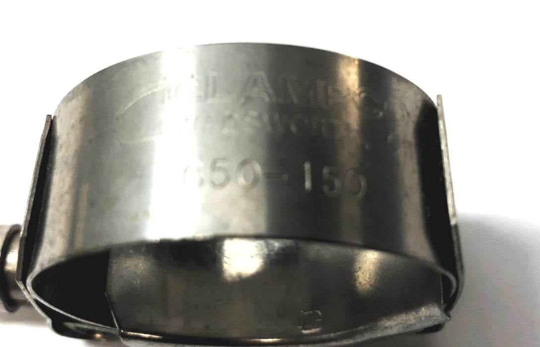 Clampco T-Bolt Clamp 650-150 [Lot of 3] NOS