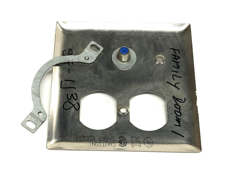 Unbranded Combination Face Plate 1L8-2 [Lot of 3] NOS