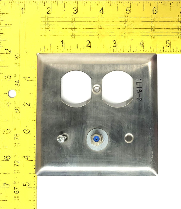 Unbranded Combination Face Plate 1L8-2 [Lot of 3] NOS