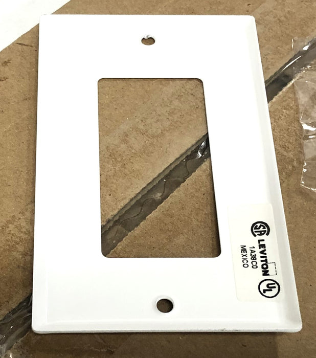 Leviton 1-Gang Painted Wallplate 112-90001-S5 [Lot of 9] NOS