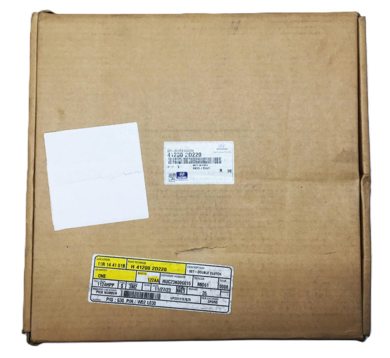 Hyundai Double-Clutch Set 41200 2D220 (412002D220) *OEM Sealed* NOS
