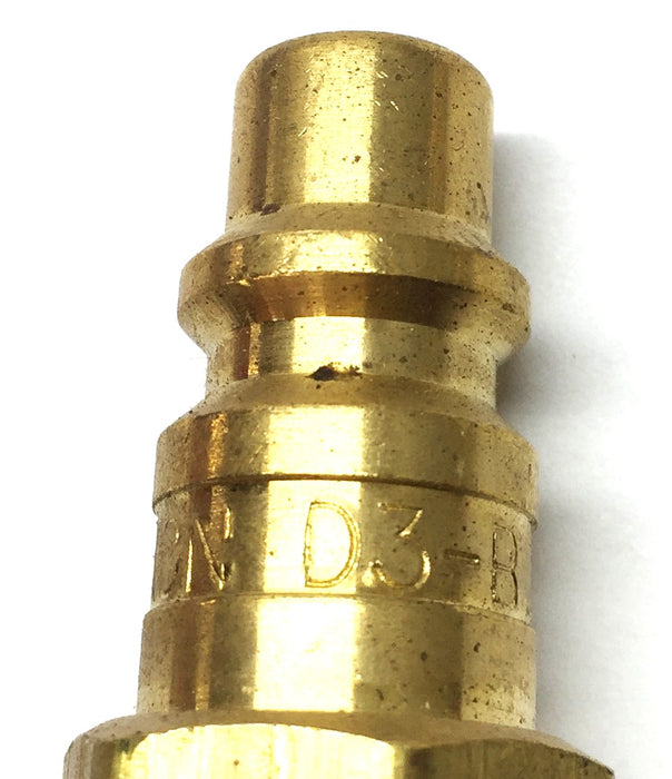 Dixon 5/8" Threaded Brass Male 3/8" Quick Connect Coupler D3-B [Lot of 4] NOS