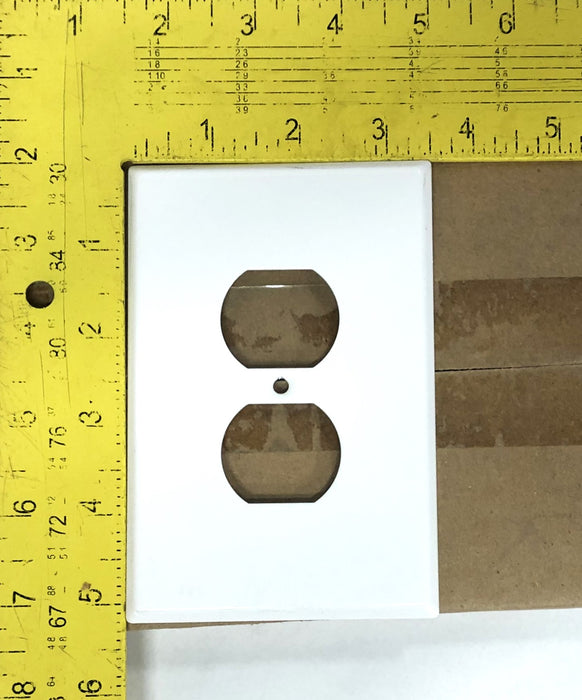 Leviton 1-Gang Oversized Painted Wallplate 106-90001-S50 [Lot of 24] NOS