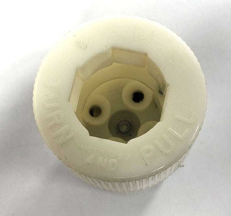Unbranded Twist And Pull Nylon Plug 30A.120/208V.30Y [Lot of 2] NOS