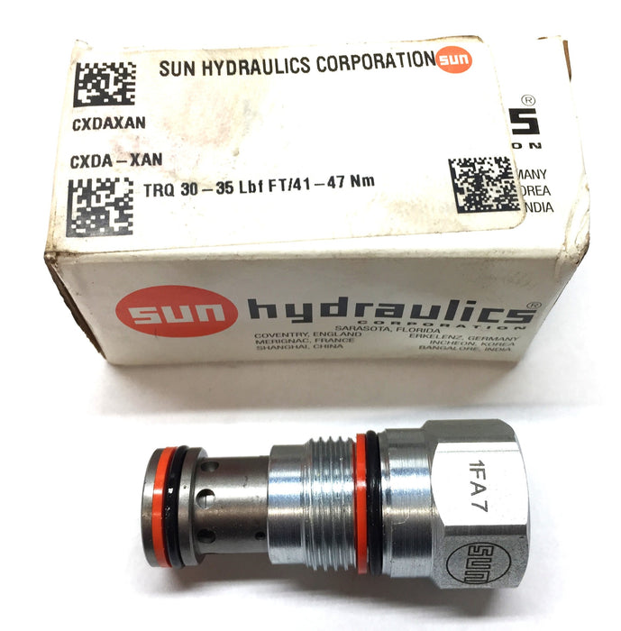 Sun Hydraulics Check Valve CXDA-XAN NOS