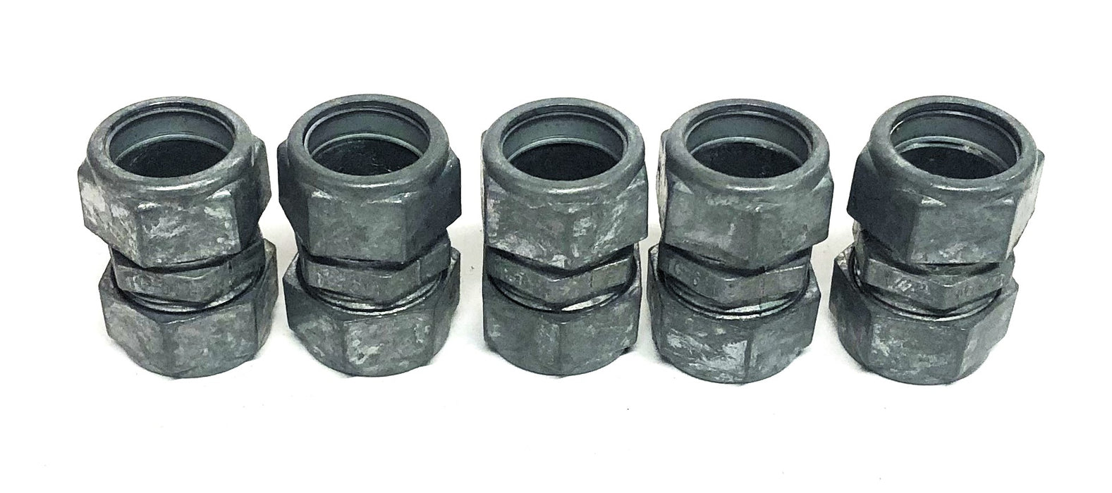 Neer 1/2 Inch Compression Conduit Coupling TC-611 [Lot of 5] NOS