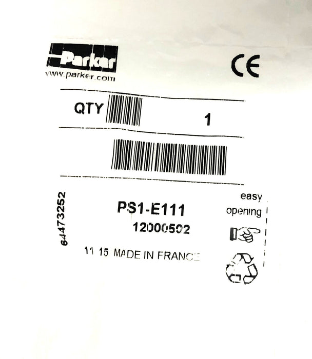 Parker Pneumatic Solenoid Valve Missing Hardware PS1-E111 NOS