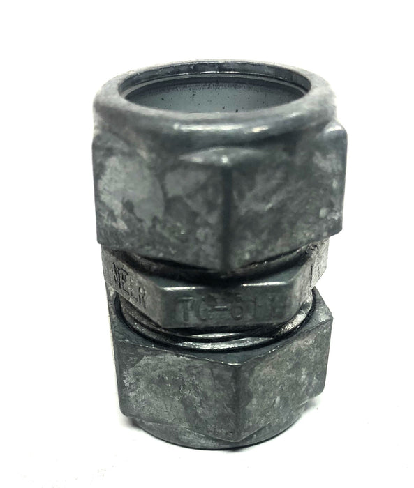 Neer 1/2 Inch Compression Conduit Coupling TC-611 [Lot of 4] NOS