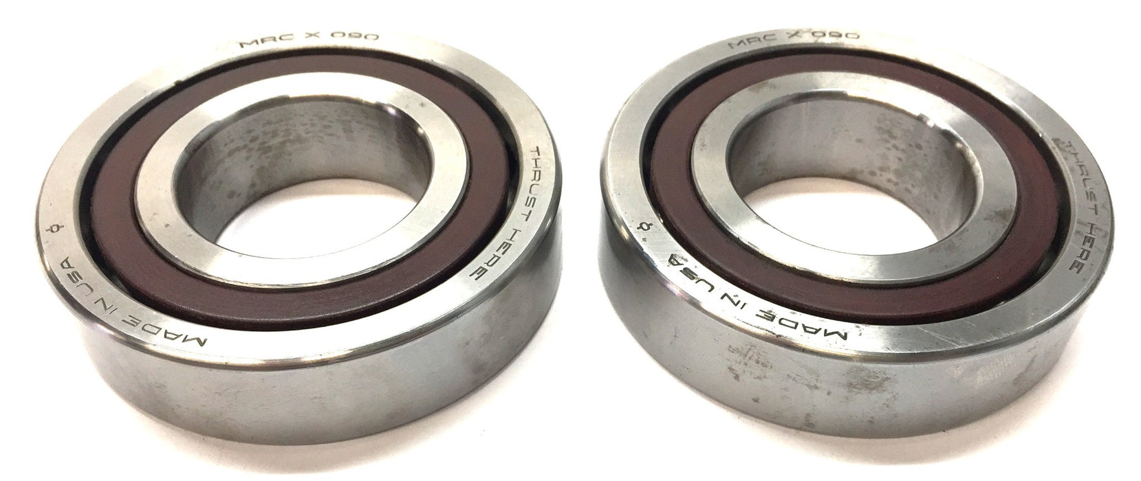 MRC Angular Contact Roller Bearing Set (2pcs) X090 NOS