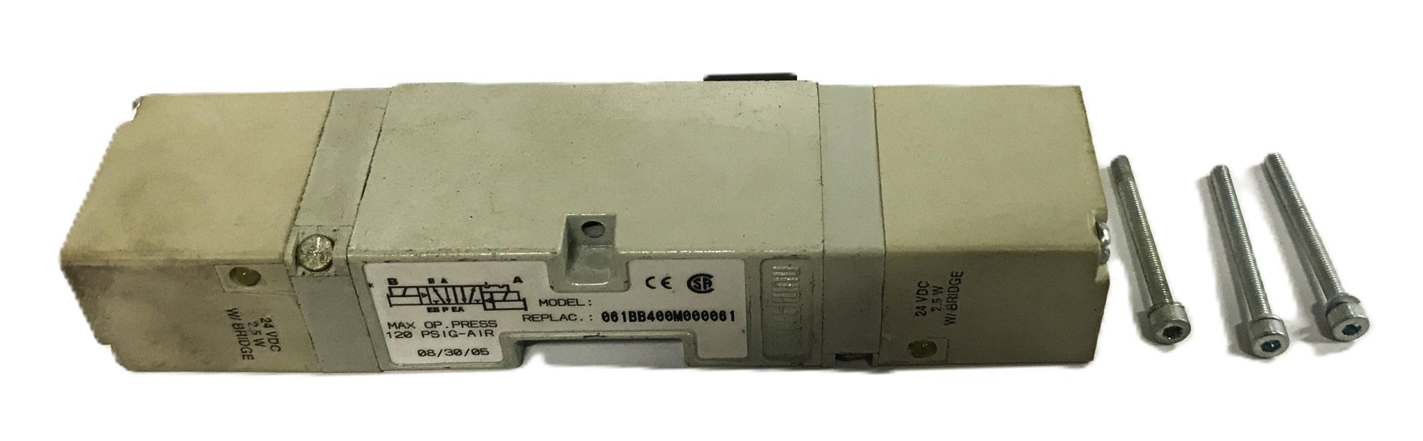 Numatics Solenoid Valve 061BB400M000061 USED