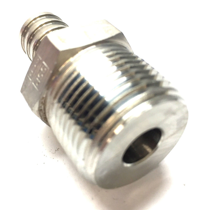 SSP 1"NPT x 1/2" Male Barbed Hose Connector SSP 316 [Lot of 3] NOS