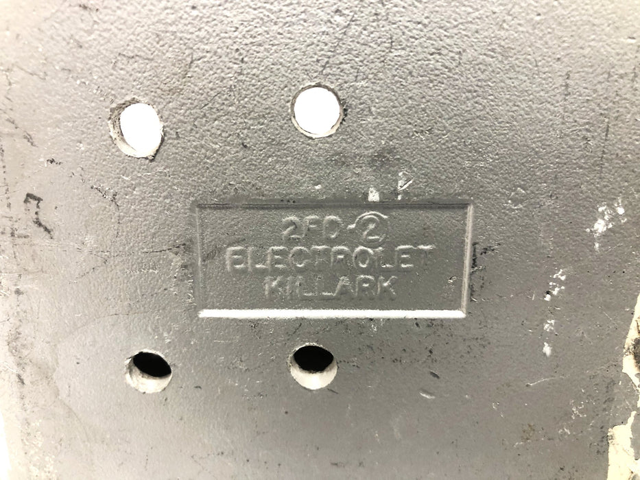 Killark D-6667-E 4159 SPM VOL 47.0 CU IN Electrolet 06-1604 USED