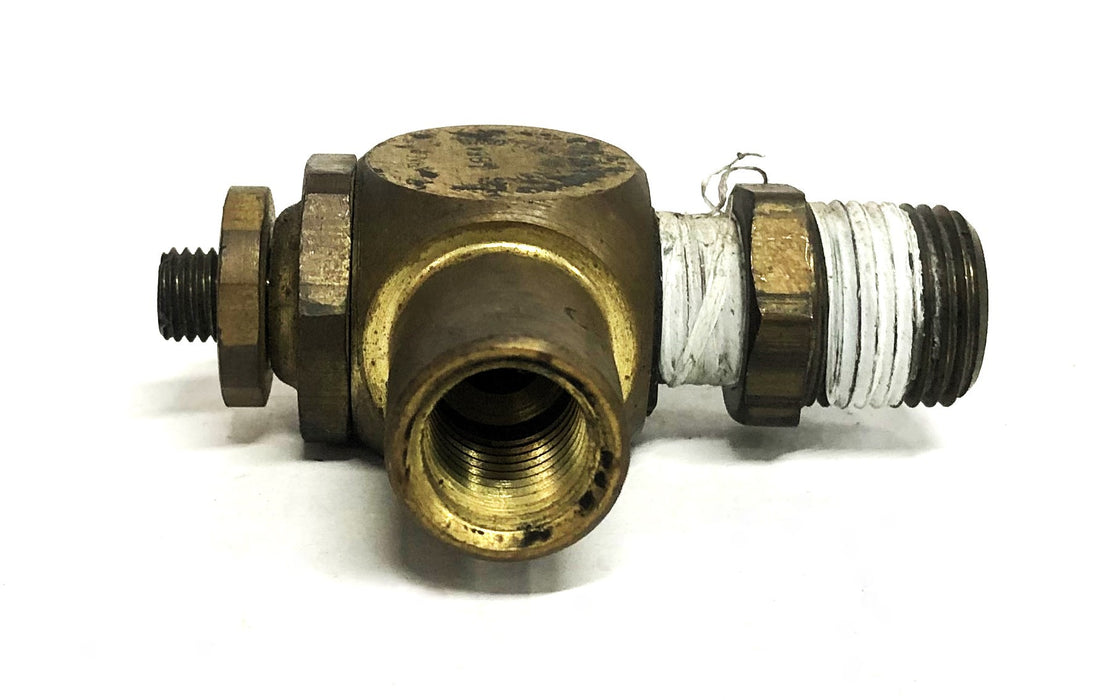 Parker Schrader Bellows LB5 Flow Control With Fitting 3251-0250 USED