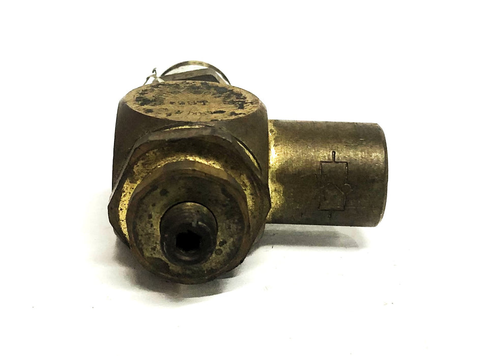 Parker Schrader Bellows LB5 Flow Control With Fitting 3251-0250 USED