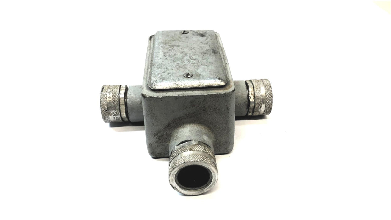 Appleton 25 CU Inch Weatherproof Box Type FDT USED