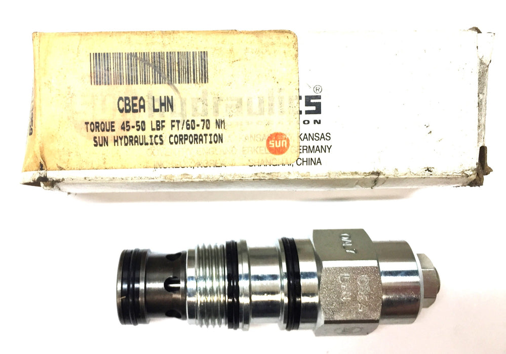 Sun Hydraulics Check Valve CBEA-LHN NOS