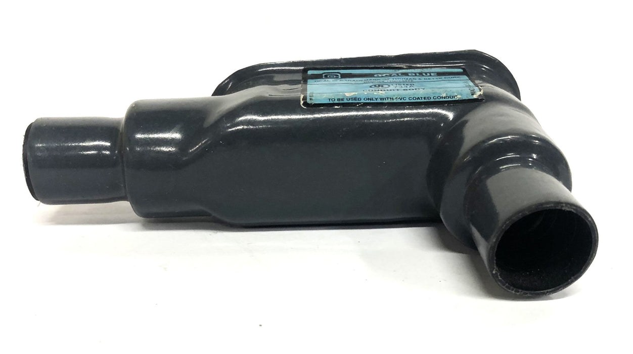 Thomas & Betts OCAL Blue 734A 4 CU IN Conduit Body TA02559 A USED