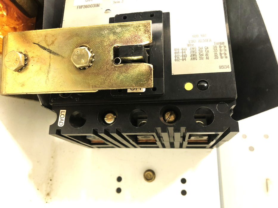Square D 15AMP 480VAC 3PH MCC Bucket FHP3600311M (K-142,171) USED