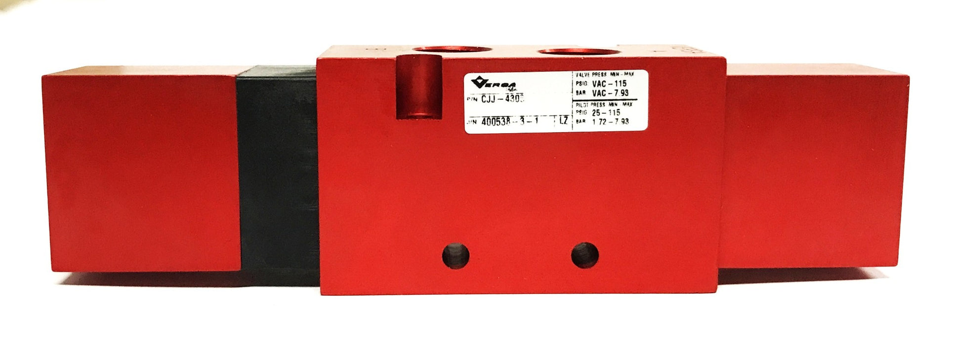Versa 4-Way Pneumatic Directional Valve CJJ4303 NOS
