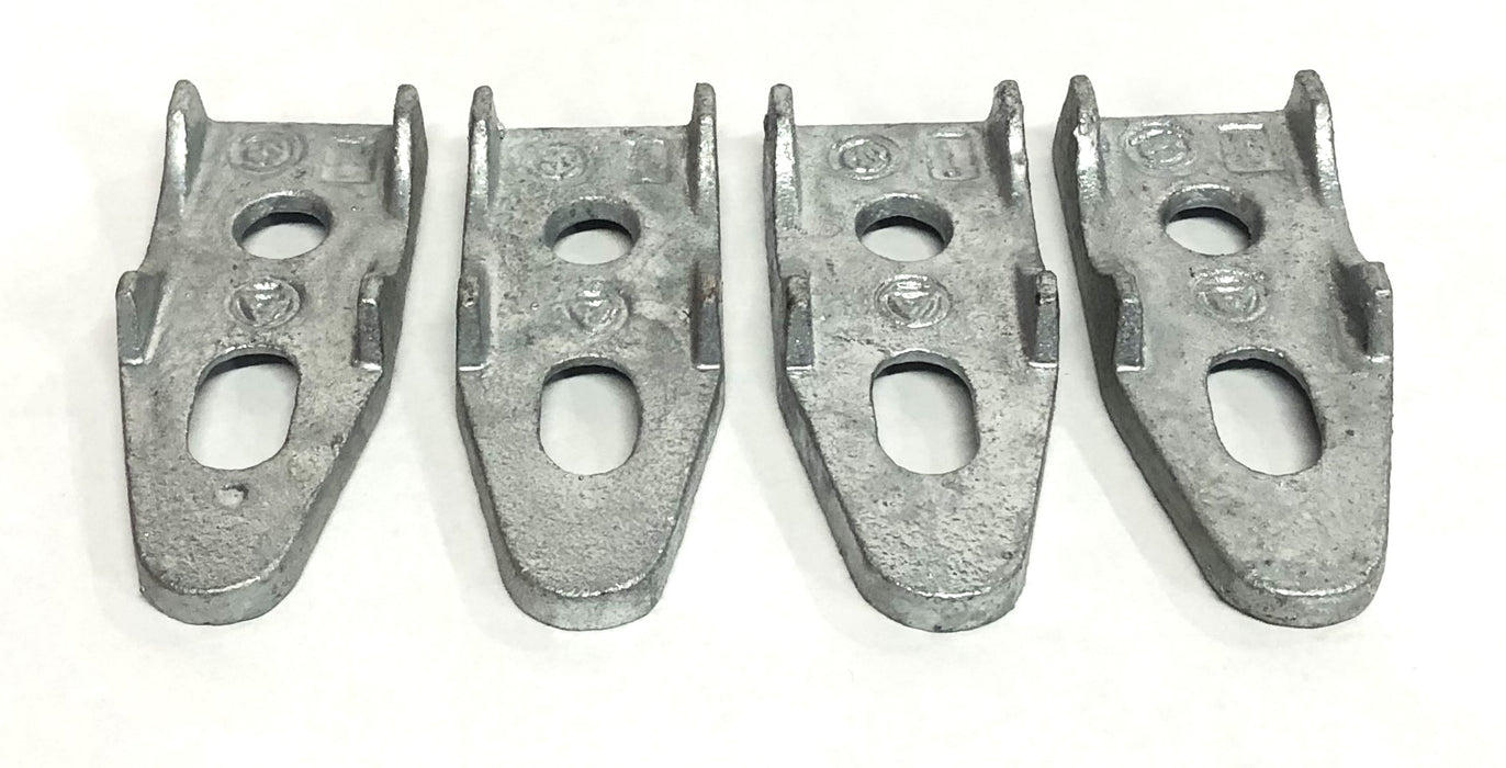 Unbranded Clamp Back 1 Inch [Lot of 4] NOS