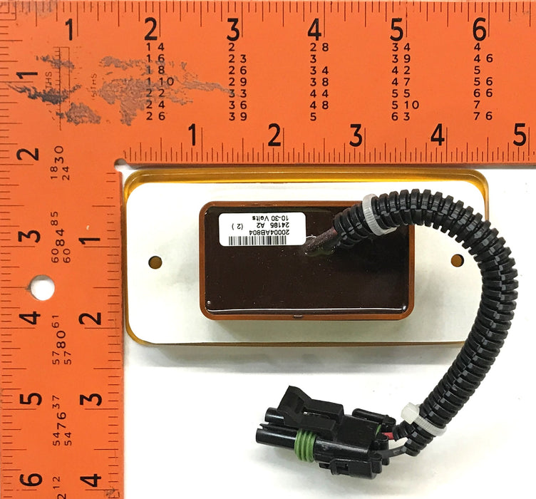 Dialight LED Amber Marker 20 Series 20004AB804 [Lot Of 3] NOS