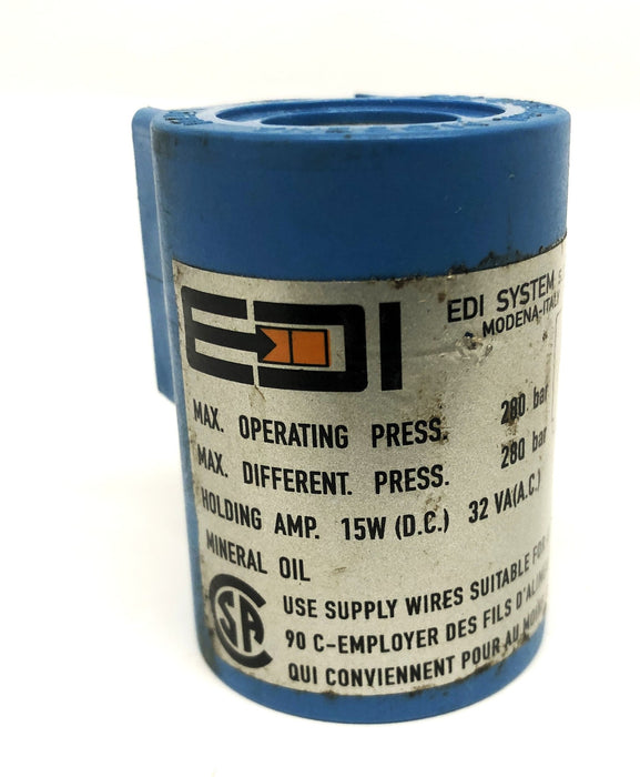 EDI Systems Solenoid Valve 115/60VAC USED