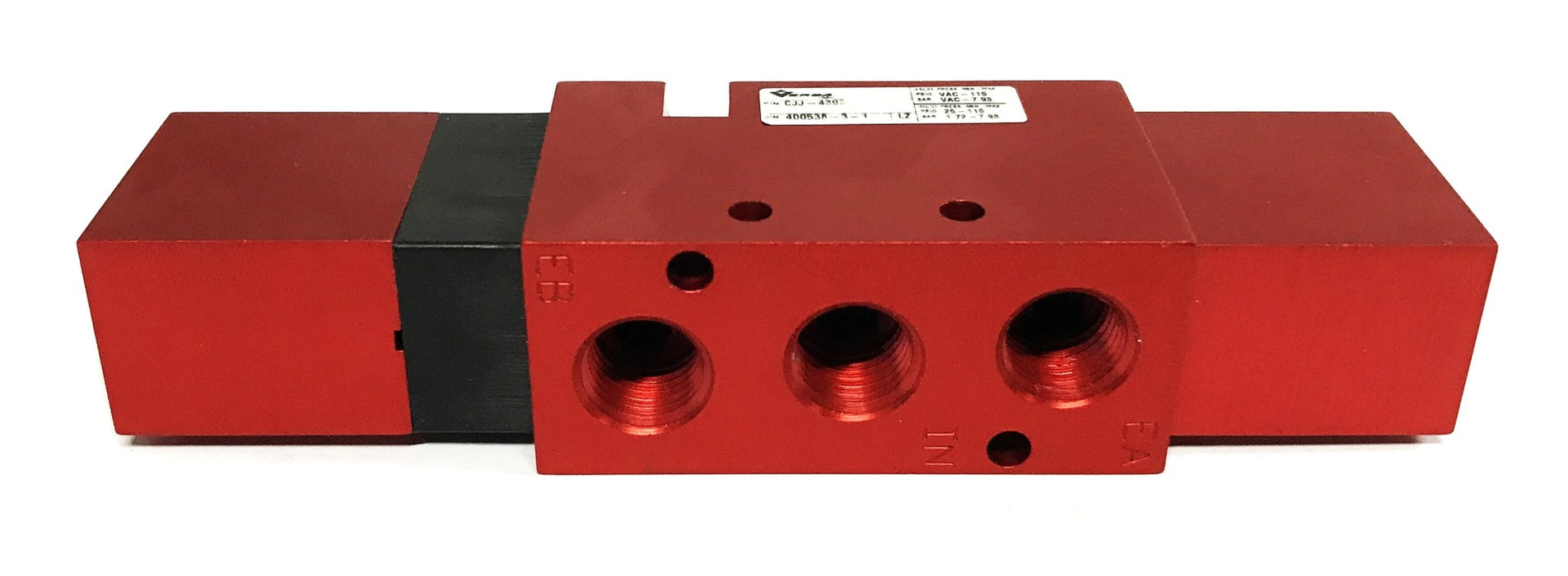 Versa 4-Way Pneumatic Directional Valve CJJ4303 NOS