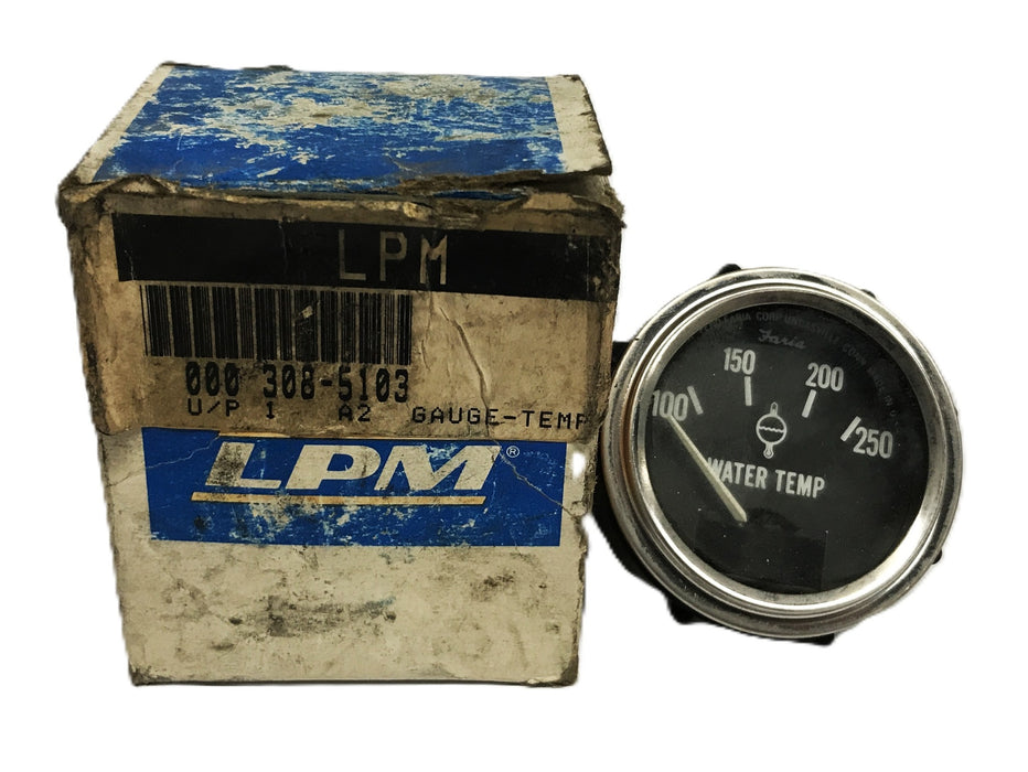 LPM Forklift Water Temperature Gauge 000-308-5103 [Lot of 2] NOS