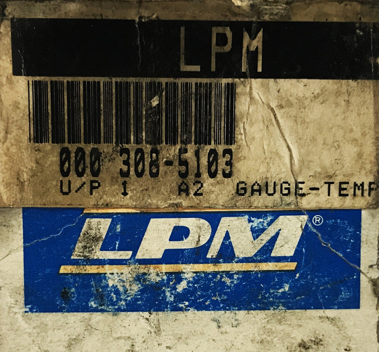 LPM Forklift Water Temperature Gauge 000-308-5103 [Lot of 2] NOS