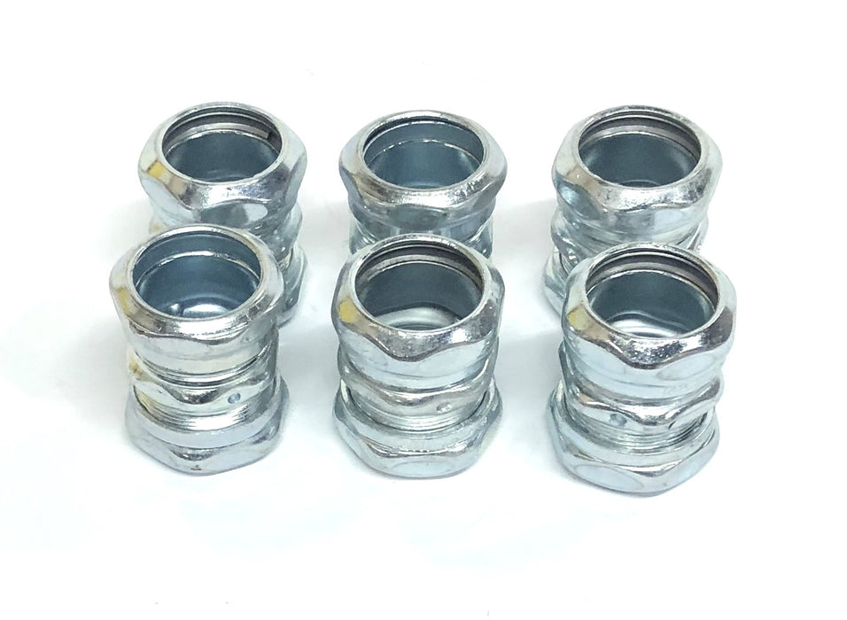 Thomas & Betts Compression Style Coupling 1 Inch [Lot of 6] NOS