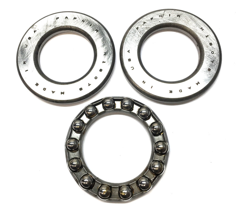Fafnir Thrust Ball Bearing Assembly (3pcs) (No Box) N1807S NOS