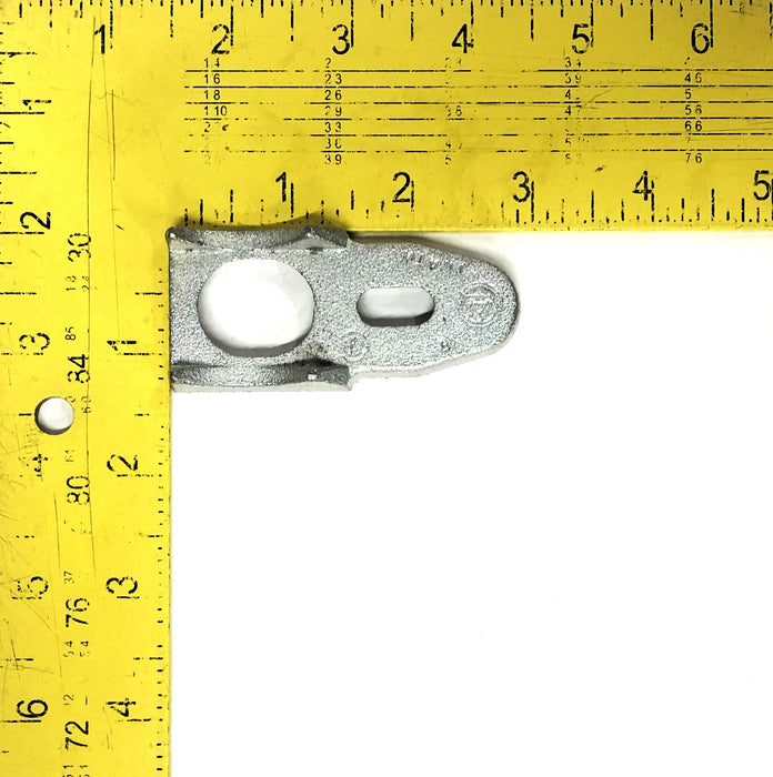 Unbranded 1/4TW Clamp Back 1 Inch R [Lot of 5] NOS