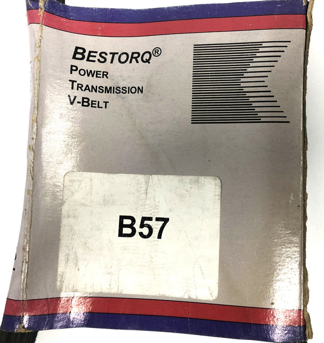 Bestorq Power Transmission V-Belt B57 or 5L600 [Lot of 2] NOS