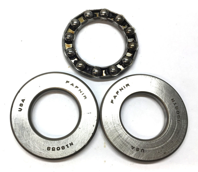 Fafnir Thrust Ball Bearing Assembly (3pcs) (No Box) N1805S NOS
