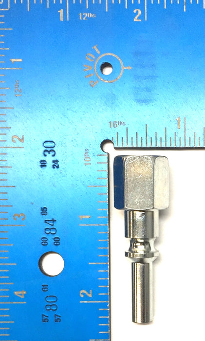 Unbranded 1/4" x 1/4" x 1/4" FNPT Coupler Plug 0973650 [Lot of 7] NOS