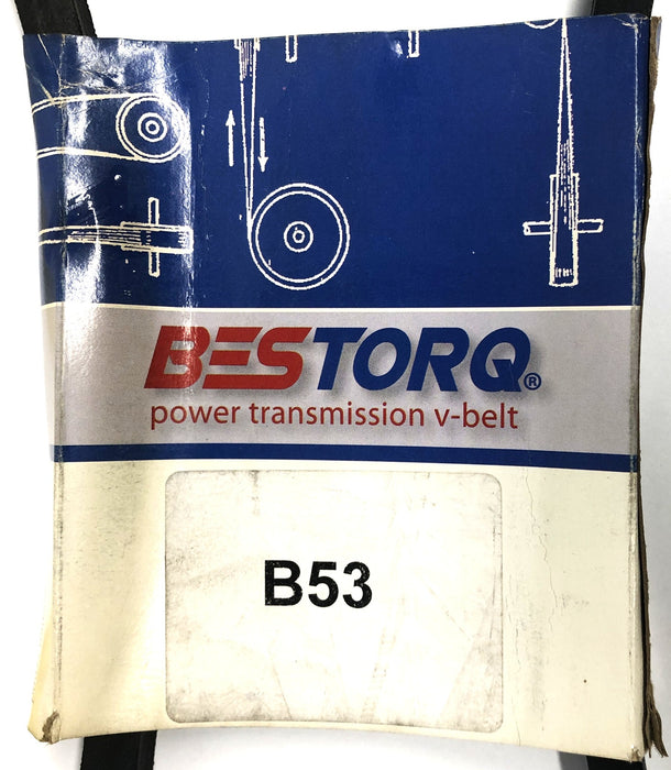 Bestorq Power Transmission V-Belt B53 or 5L560 [Lot of 2] NOS