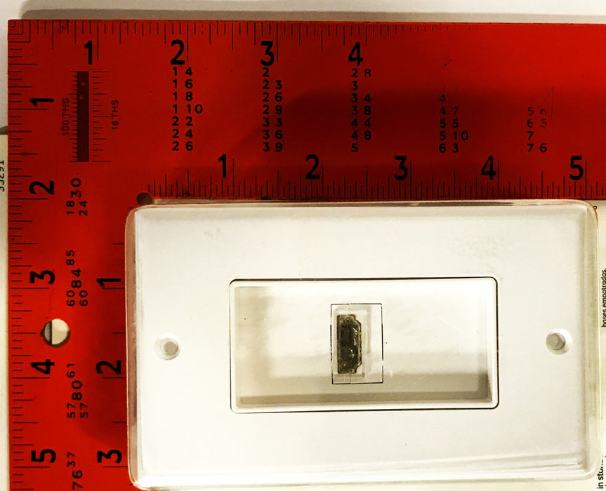 Jasco Pro Single HDMI Wall Plate 35291 [Lot of 2] NOS
