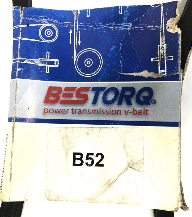 Bestorq Power Transmission V-Belt B52 or 5L550 [Lot of 2] NOS