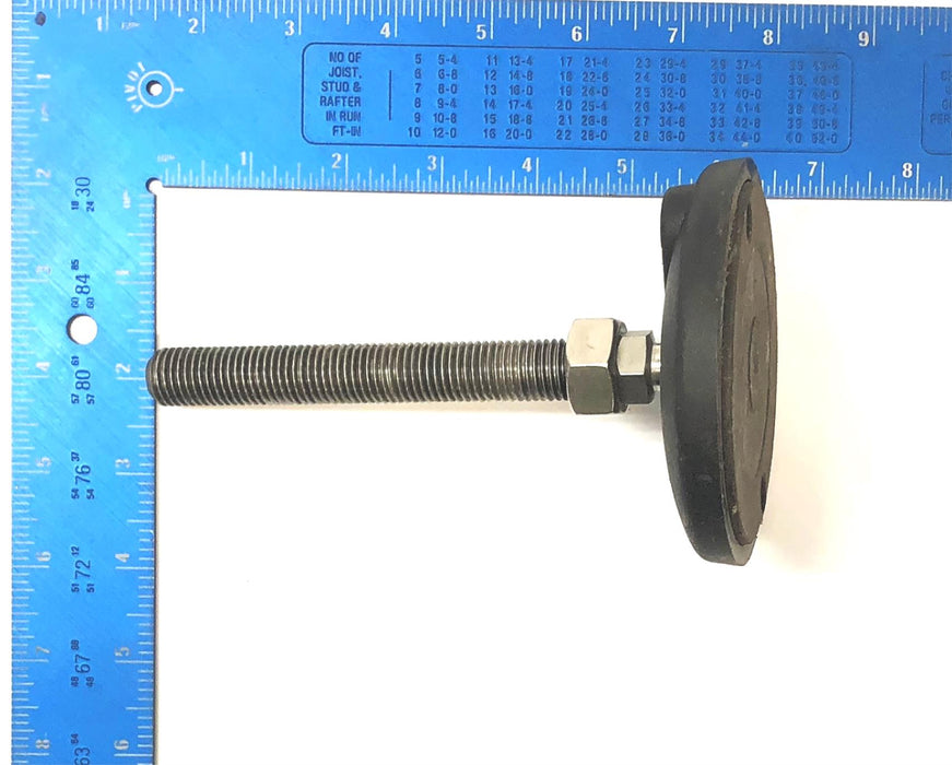 Unbranded 5/8" Thread 6-1/2" OAL Articulating Leveler [Lot of 2] USED
