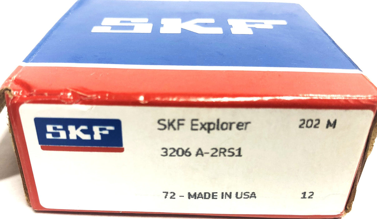 SKF Explorer Ball Bearing 3206A-2RS1 NOS