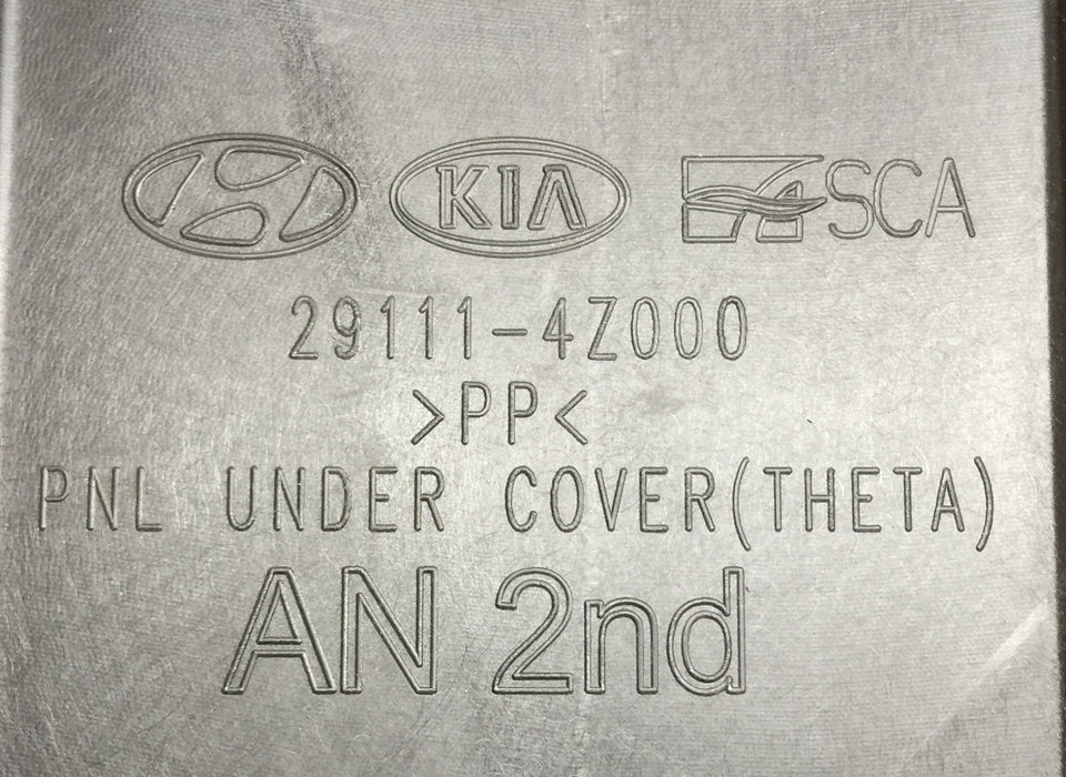 Hyundai Panel Assembly Undercover 29110 4Z000 (291104Z000) NOS