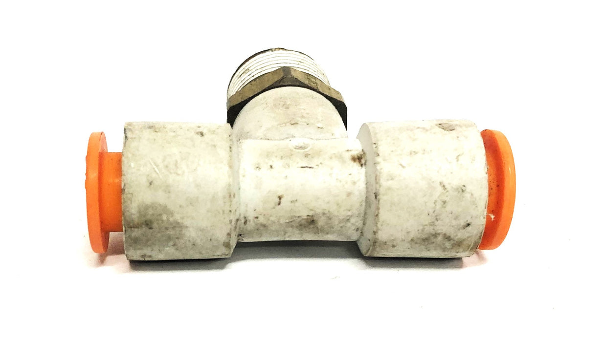 SMC Push Connect Union Tee Coupling 3/8 Inch [Lot of 6] NOS