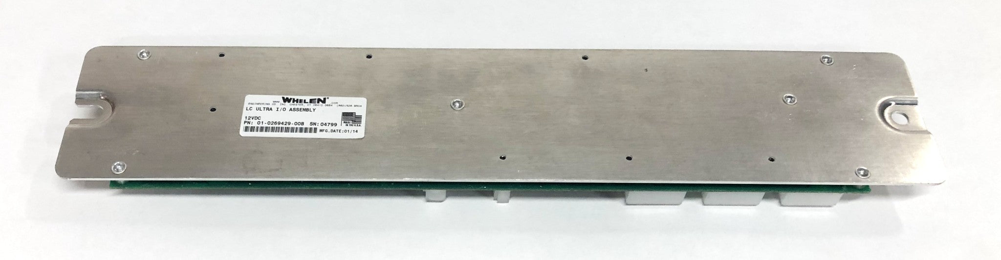 Whelen 12VDC LC Ultra I/O Assembly 01-0269429-00B NOS
