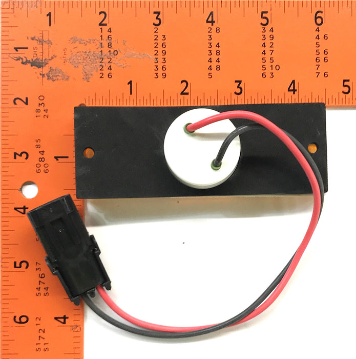 Dialight Amber Recess Mount Marker With Foam 45003AB NOS