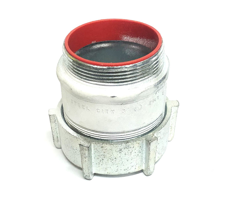 Steel City Connector 3 Inch EMT Only USED