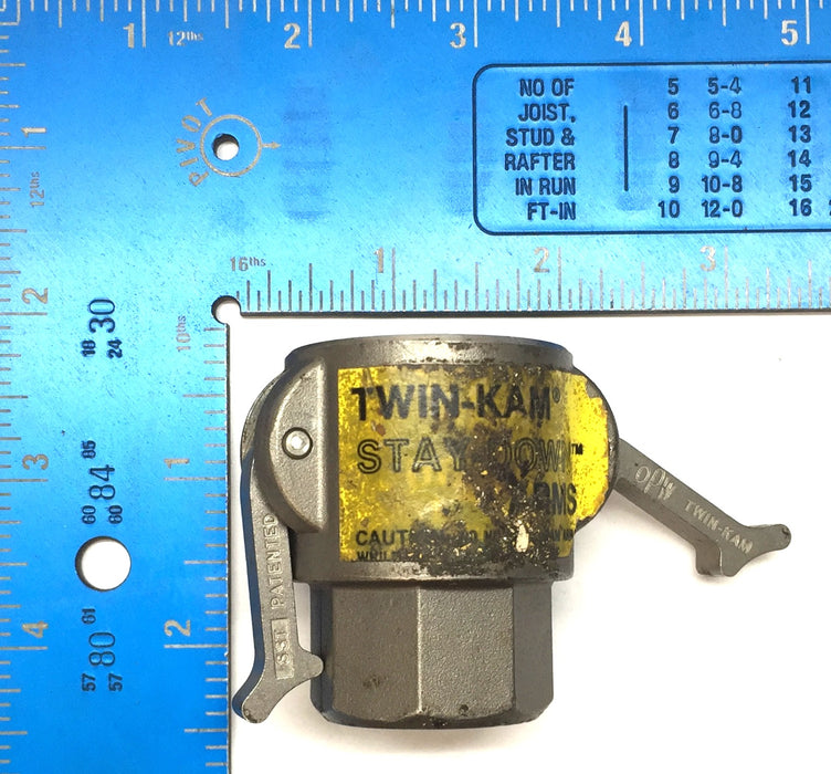 Kamlok 3/4" SST Coupler 633-D NOS