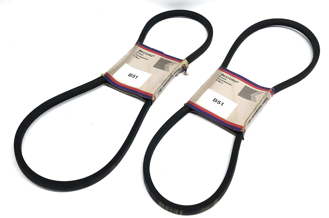 Bestorq Power Transmission V-Belt B51 or 5L540 [Lot of 2] NOS
