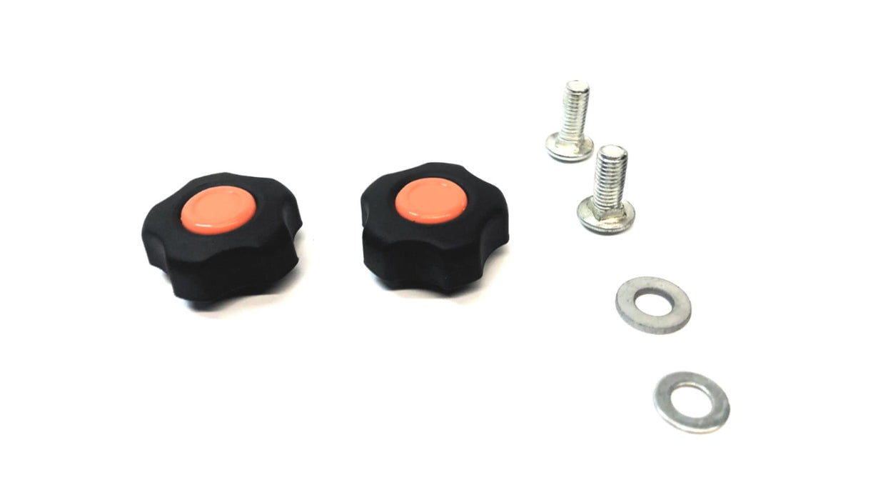 Unbranded 5/16" Threaded Hole Star Shaped Lobe Knob [Lot of 2] NOS
