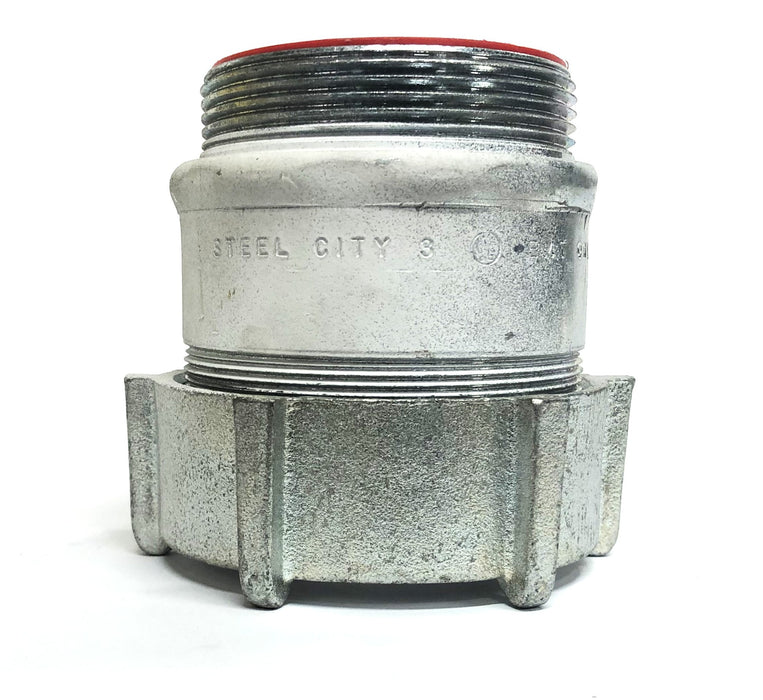 Steel City Connector 3 Inch EMT Only USED
